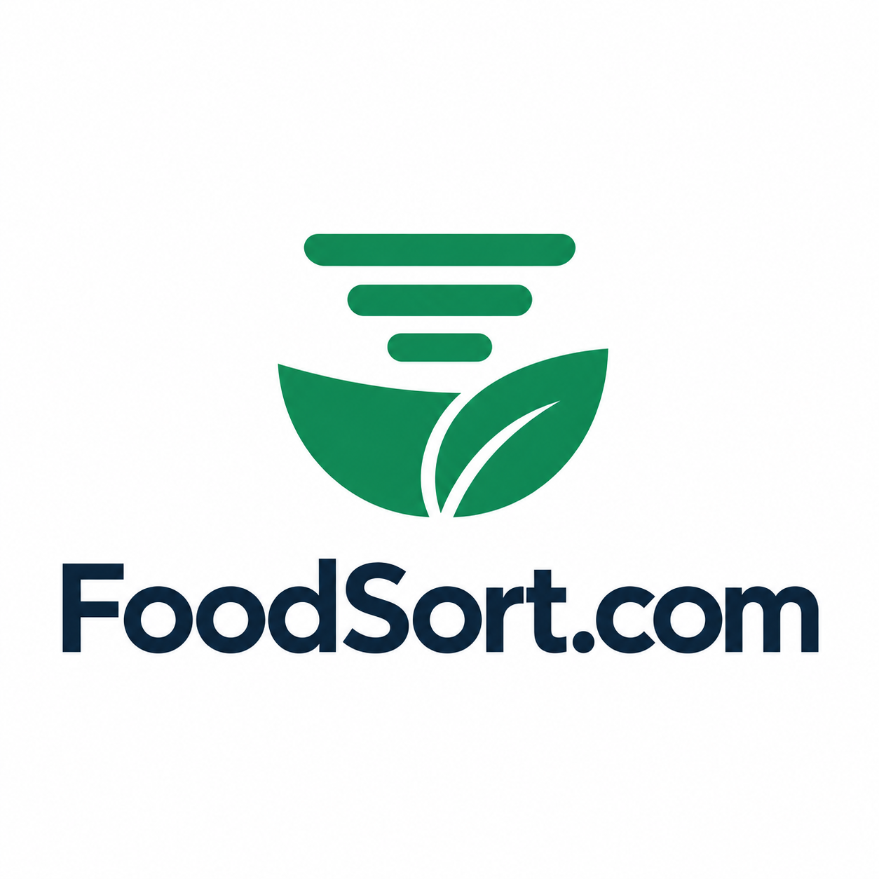 FoodSort.com domain name artwork