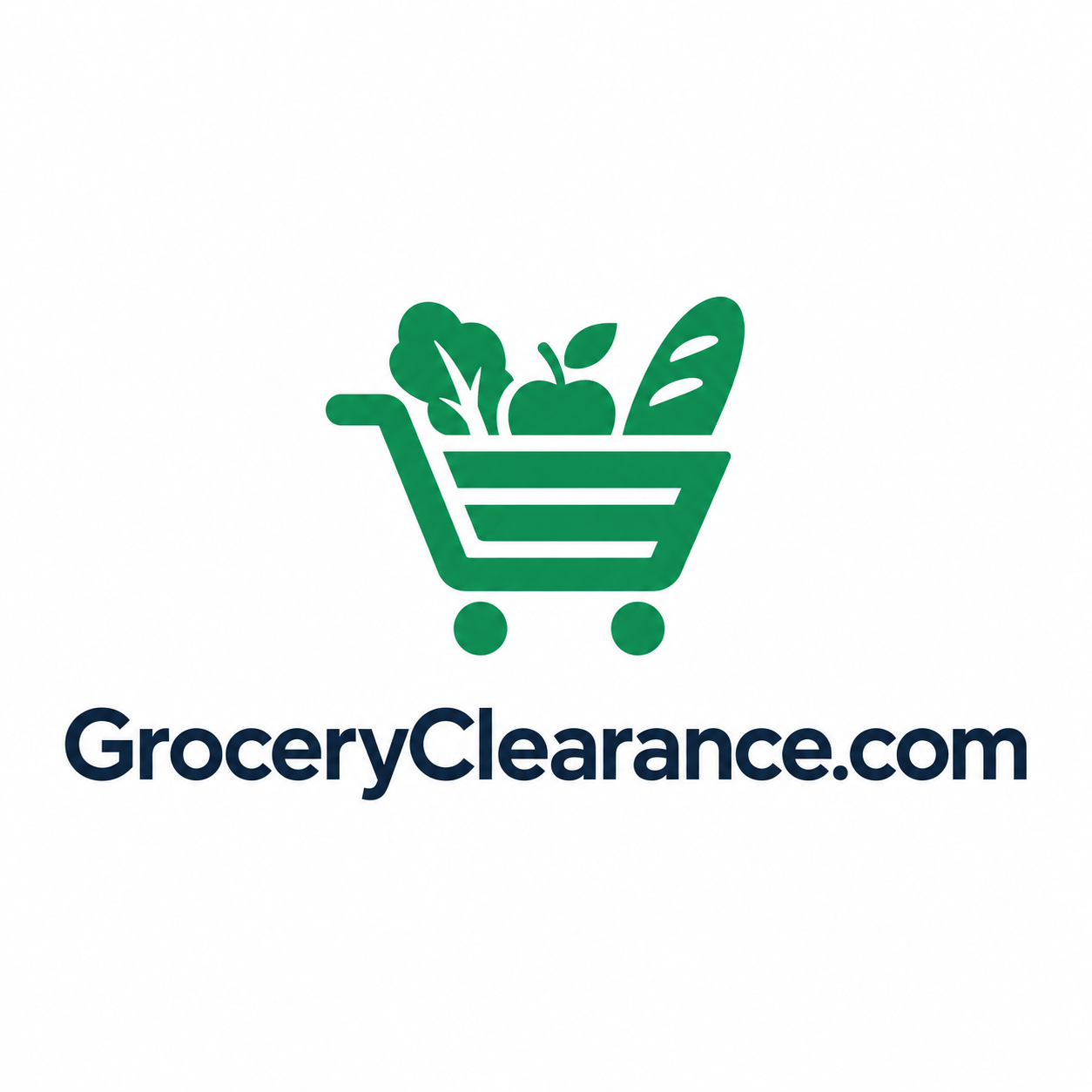 GroceryClearance.com domain name artwork