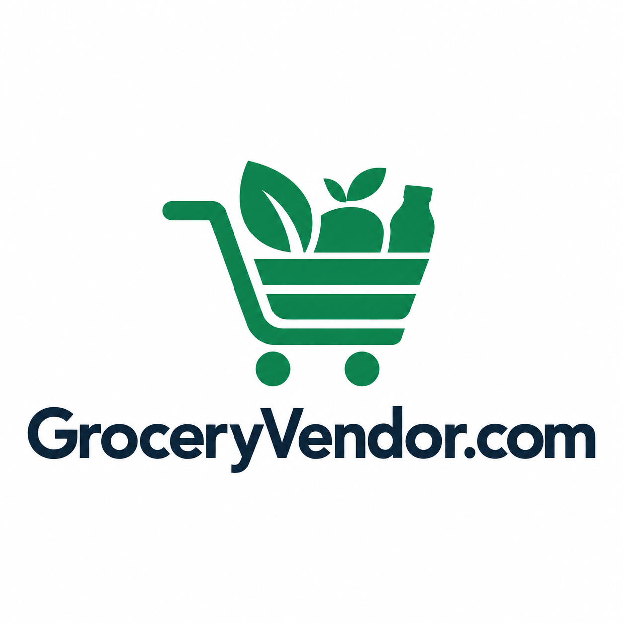GroceryVendor.com domain name artwork